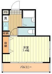 ウエストアベニューの物件間取画像